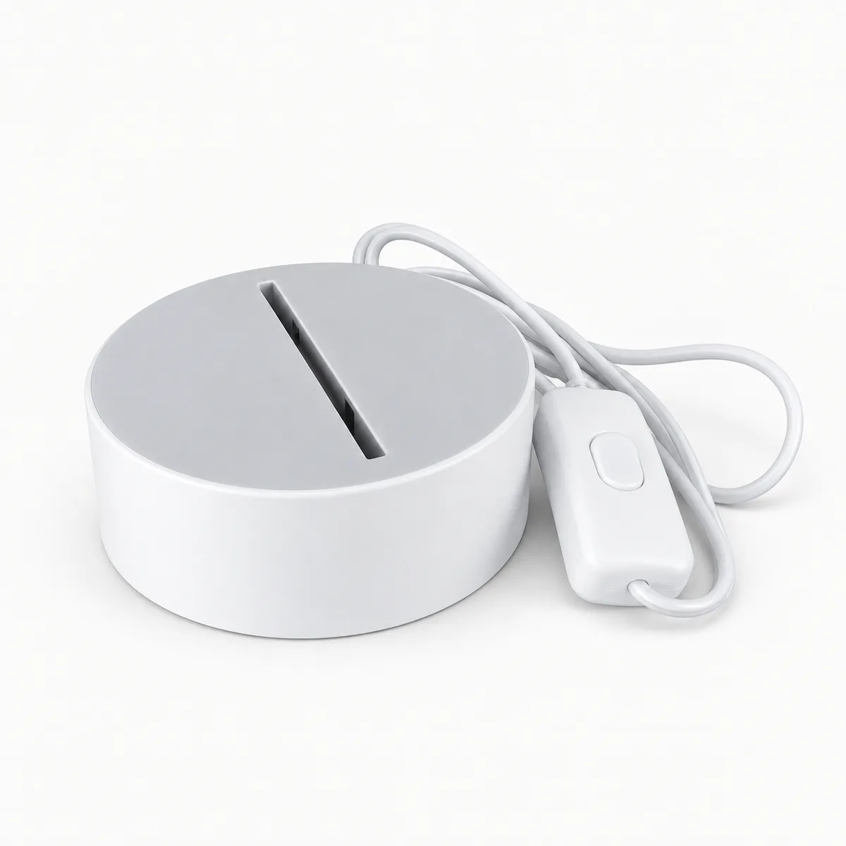Base LED BLANCA Switch un color